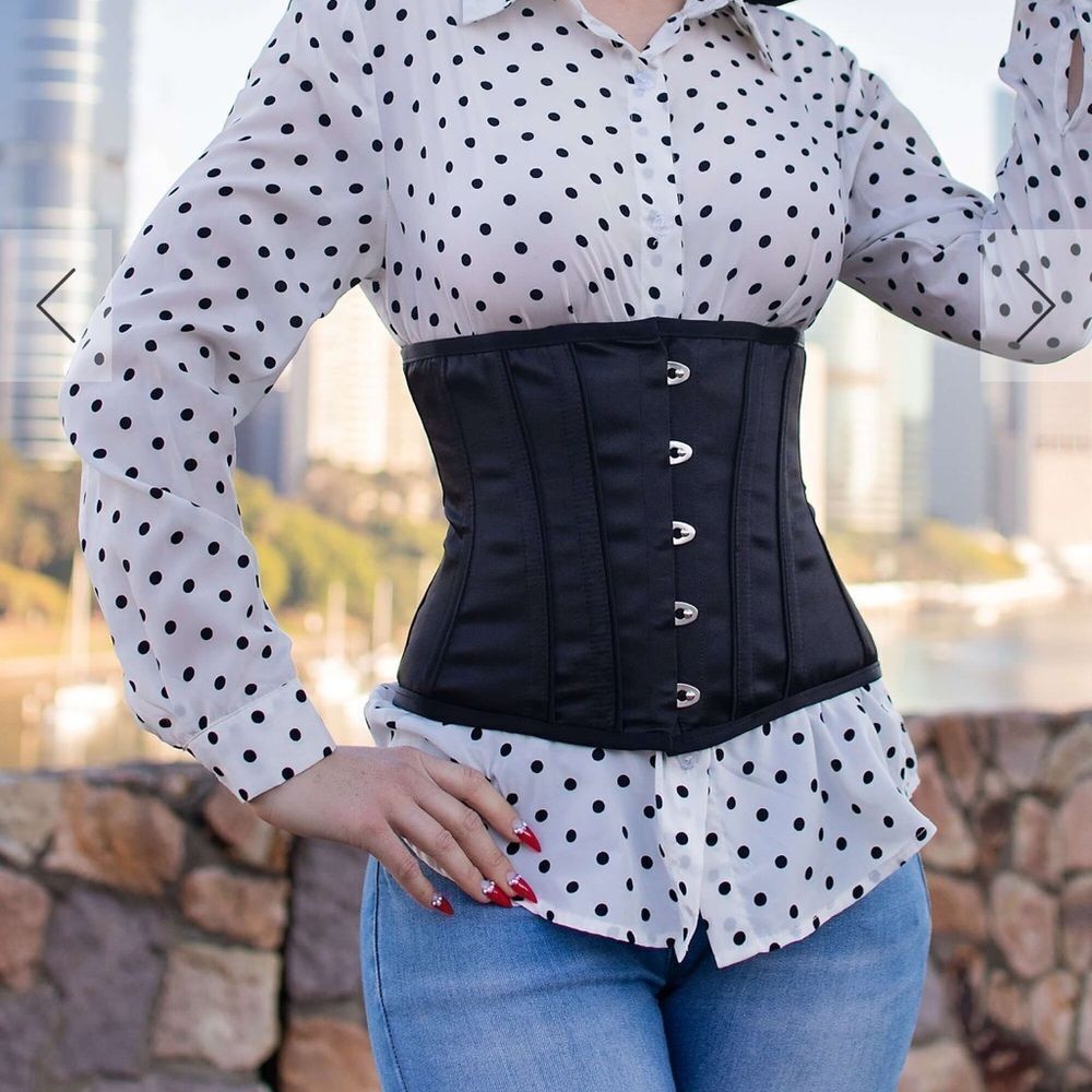 NWT Corset Story Corset - JET BLACK